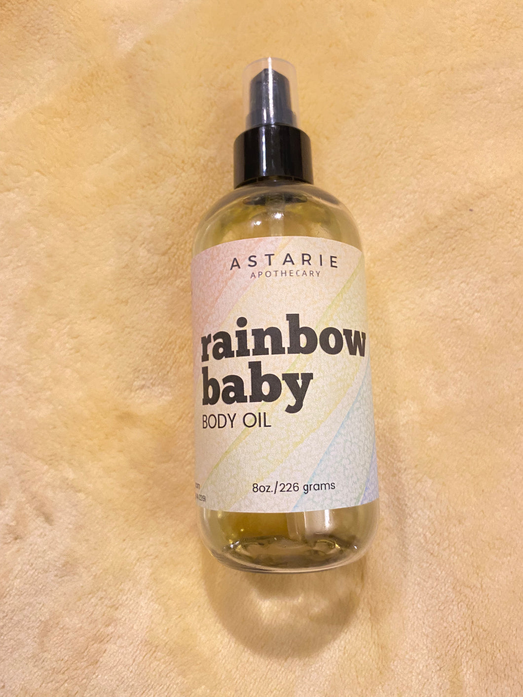 Rainbow Baby Body Oil (7577756434581)