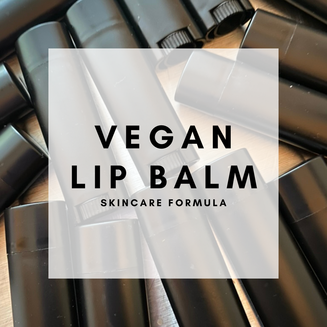 DIY Vegan Creamy Lip Balm Formula-Digital Download