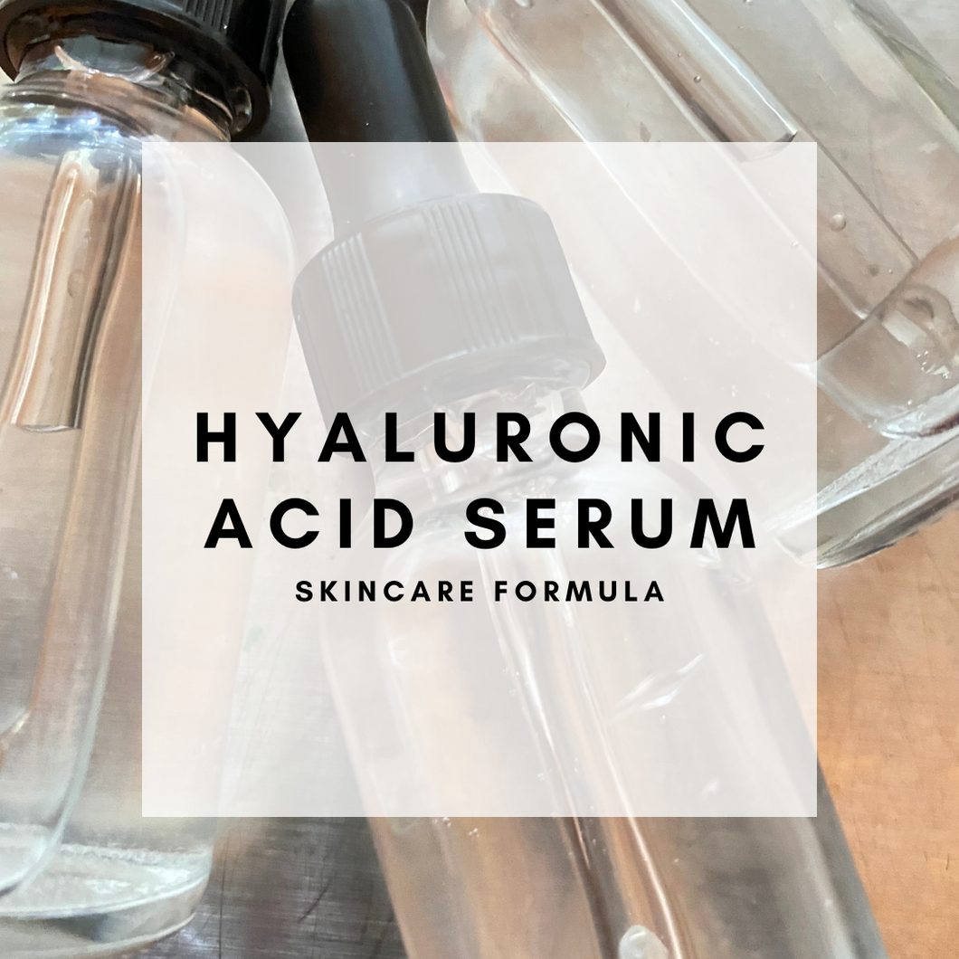 DIY Hyaluronic Acid Serum Formula-Digital Download
