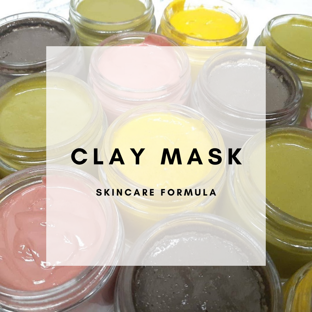 DIY Emulsified Clay Mask Formula-Digital Download