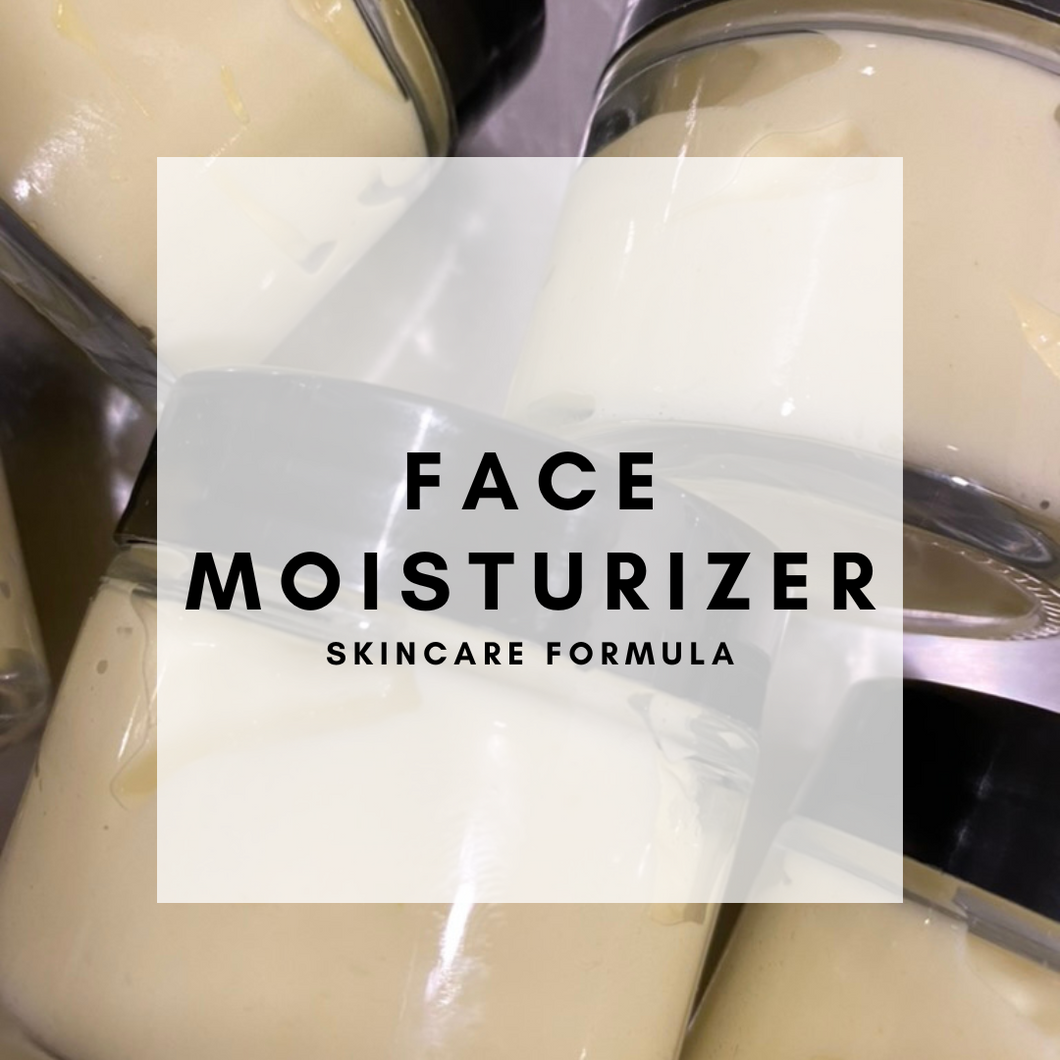 DIY Facial Moisturizer Formula-Digital Download